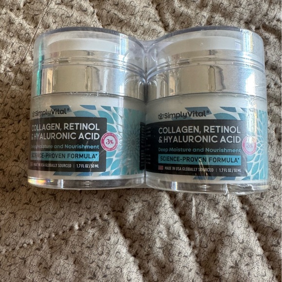 2 pack! Collagen, Retinol & Hyaluronic Acid Cream
- see pics for all details - Picture 12 of 14
